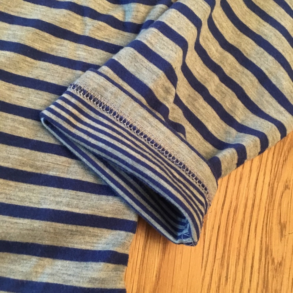 Boys striped Henley - Picture 5 of 8